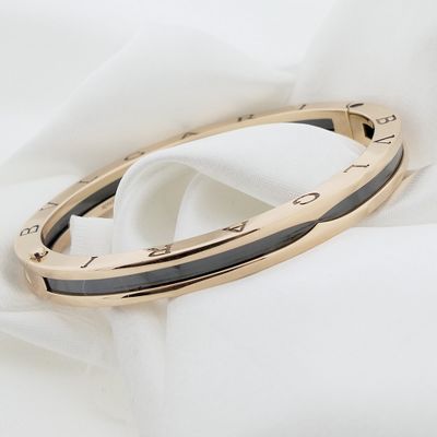 Image 2 of 18K rose gold slave bracelet; B.ZERO 1 | BVLGARI
