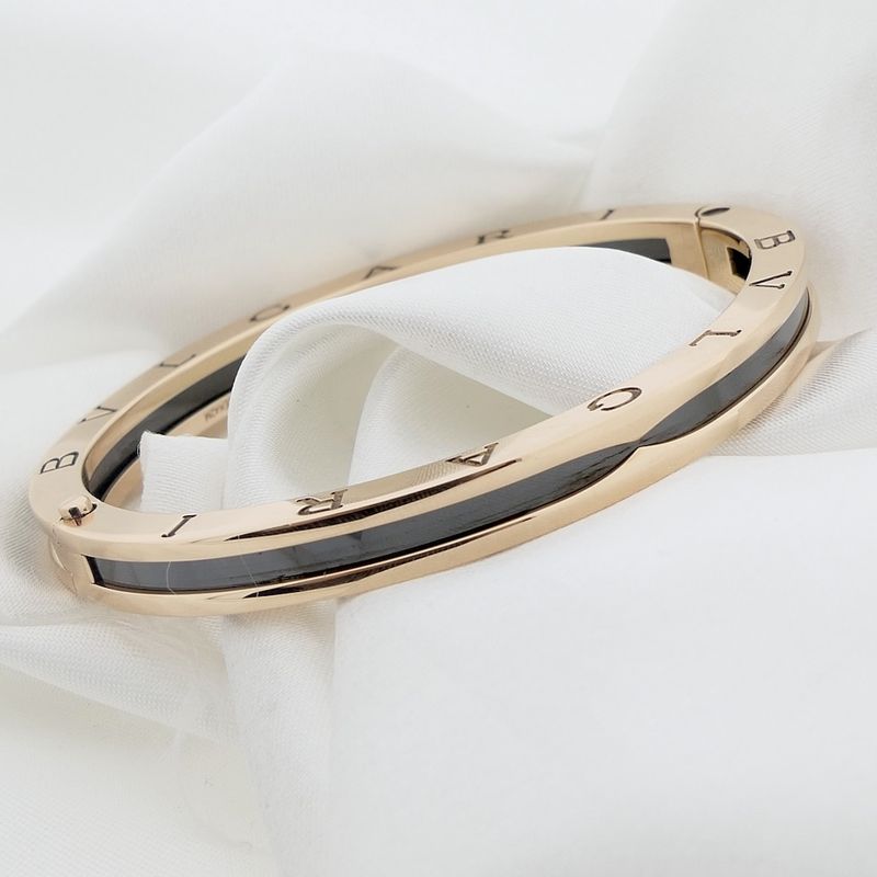 Image 2 of 18K rose gold slave bracelet; B.ZERO 1 | BVLGARI