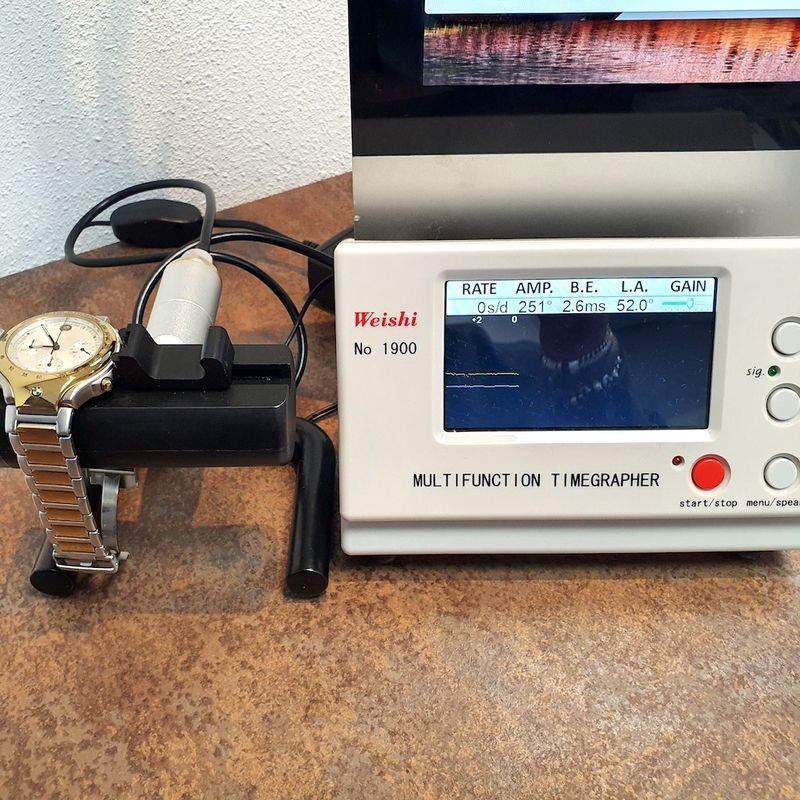 Image 10 of BMW M-Style; chronograph men's watch