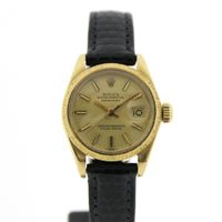 Rolex Lady Datejust 26mm; Vintage 18k gold women's watch