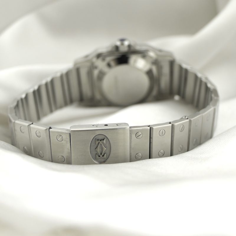 Image 10 of Cartier Santos Galbèe Automatic 0901; Vintage dames horloge