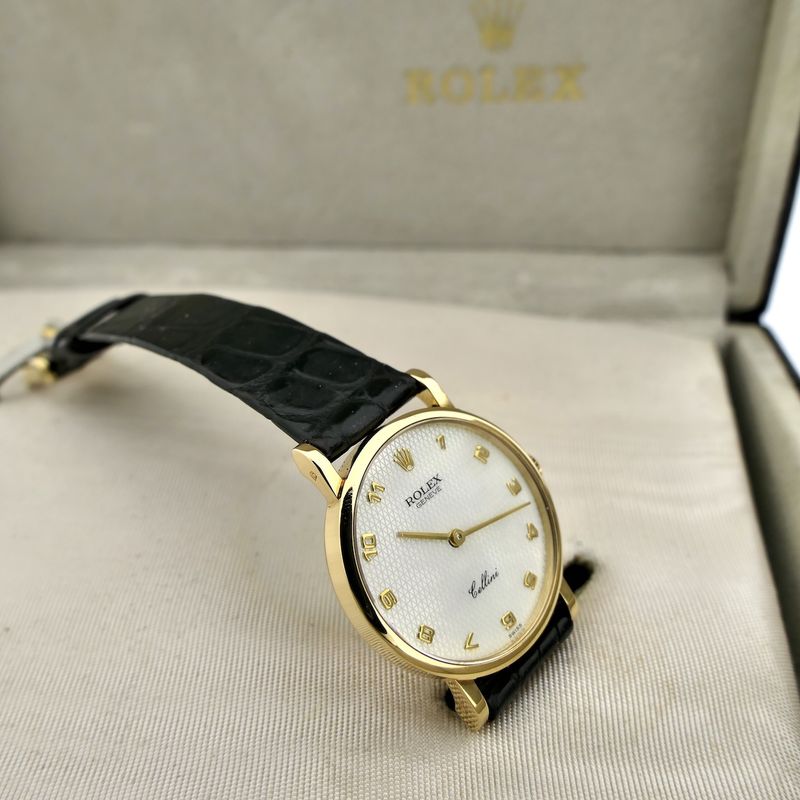 Image 19 of Rolex Cellini 5109/8; 18k gold ladies' watch