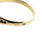 Image 6 of Gold ring with red coral | Antique