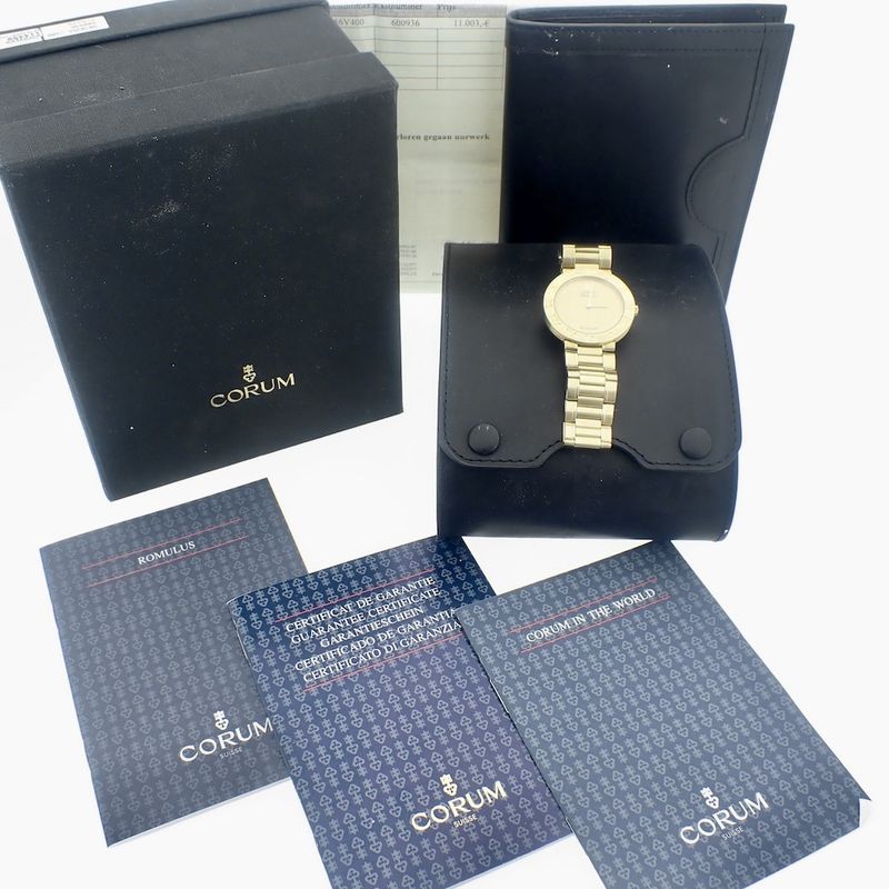 Image 15 of Corum ROMVLVS Automatic; 18k gold men's watch