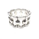 Image 3 of Silver wide fantasy ring