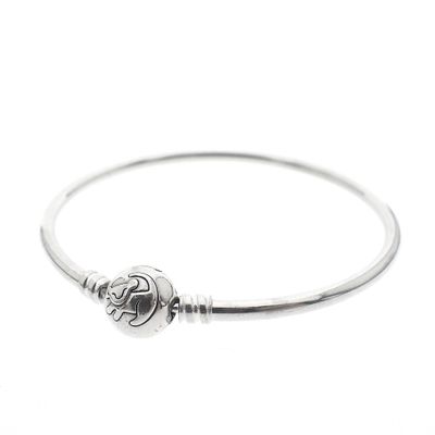 Image 1 of Disney X Pandora bracelet; Silver; Lion King Charm Bangle | Ø 60.0 mm