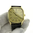 Image 11 of Omega Constellation; Vintage 18k gold men's watch with a linen dial