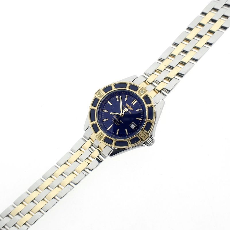 Image 7 of Breitling Lady-J; Gold/steel women's watch