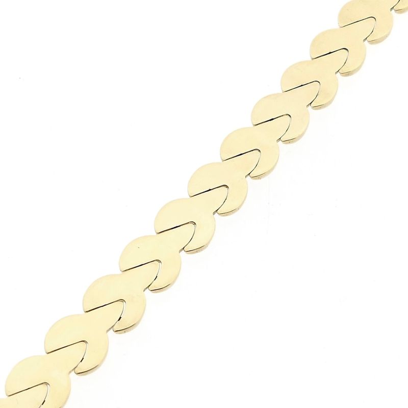 Image 9 of Gold Fantasy Link Bracelet | 19 cm