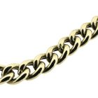 Image 6 of Gold gourmet link bracelet | 19 cm