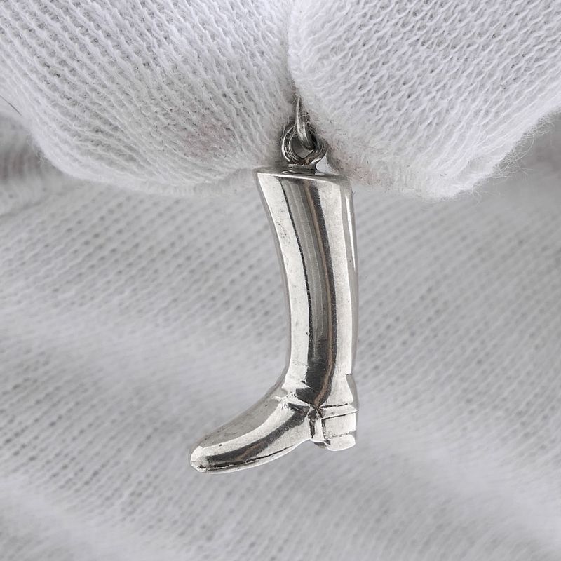 Image 1 of Silver charm; High boot