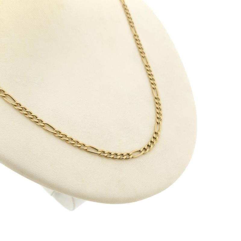 Image 9 of Gold Venetian link chain | 45.5 cm