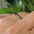 Image 7 of 18 carat gold ring with sapphire