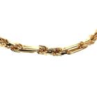 Image 4 of Cento group golden Figarope link bracelet.