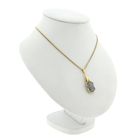 Image 5 of Vintage gold pendant with hematite