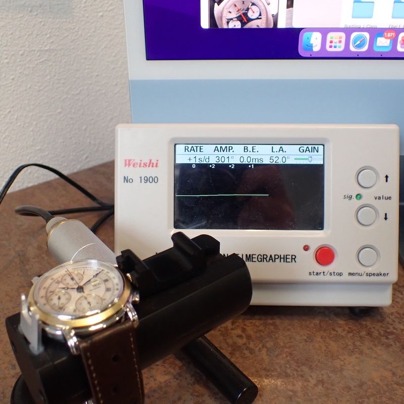 Image 14 of Maurice Lacroix Masterpiece Croneo; Automatic watch with chronograph