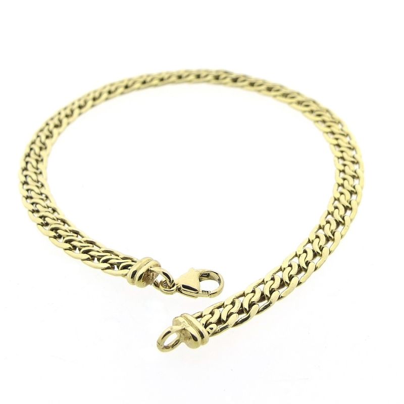 Image 8 of Golden fantasy link bracelet | 19 cm