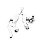 Image 3 of Silver pendant of a panther