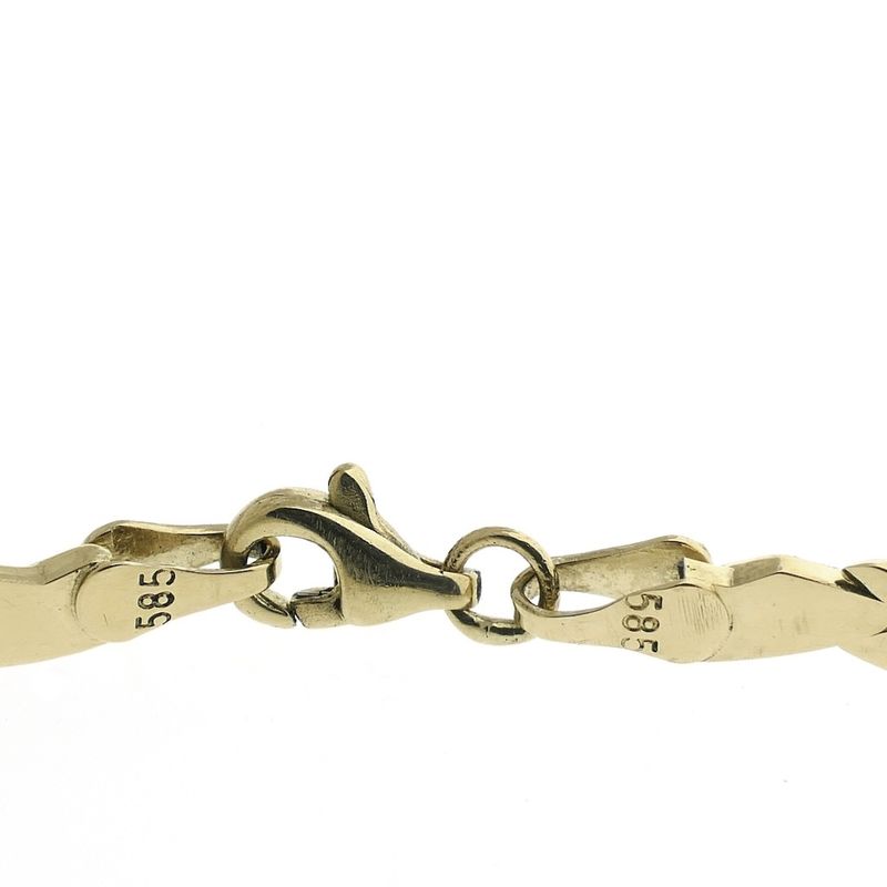 Image 5 of Two-tone gold fantasy link bracelet | 19 cm