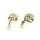 Image 6 of Vintage gold clip-on earrings