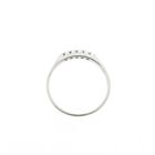 Image 5 of White gold ring with diamond | 0.075 ct.