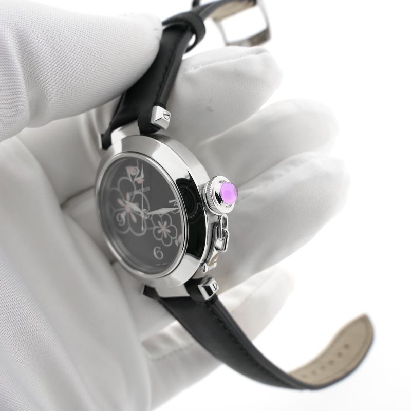 Image 8 of Cartier Pasha Automatic 'Flower Dial' 2324; Automatic watch