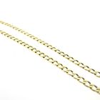 Image 3 of Gold gourmet link chain | 50 cm