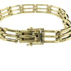 Image 4 of Gold fantasy link bracelet; 19.5 cm