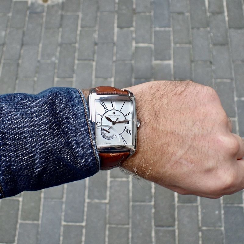 Image 11 of Maurice Lacroix Pontos; Automatic watch with power reserve indication