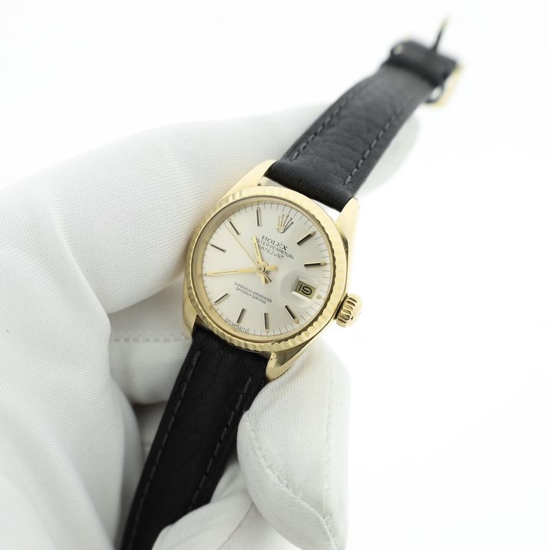 Image 6 of Rolex Lady-Datejust 26mm 69178; Vintage 18k gold women's watch