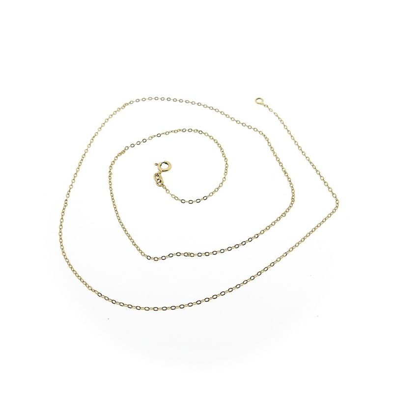 Image 6 of 18K Gold Anchor Link Chain | 61 cm