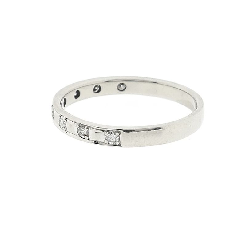 Image 5 of White gold ring with diamond