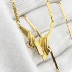 Image 8 of Gold Lapponia necklace; Valeriana | 54 cm