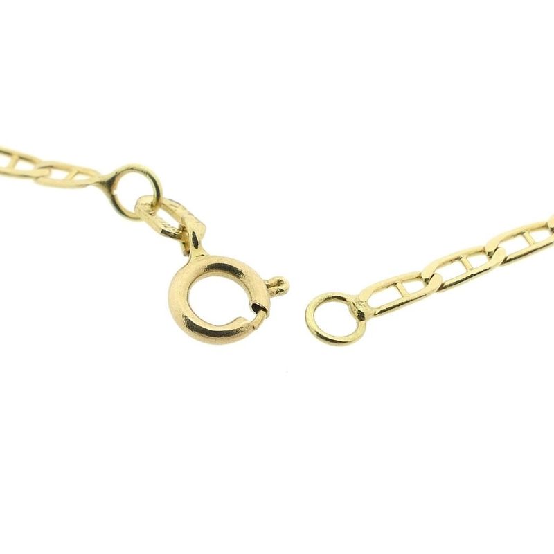 Image 4 of Gold necklace with blood coral