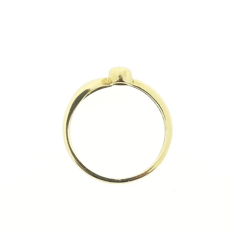 Image 4 of Gold ring with zirconia