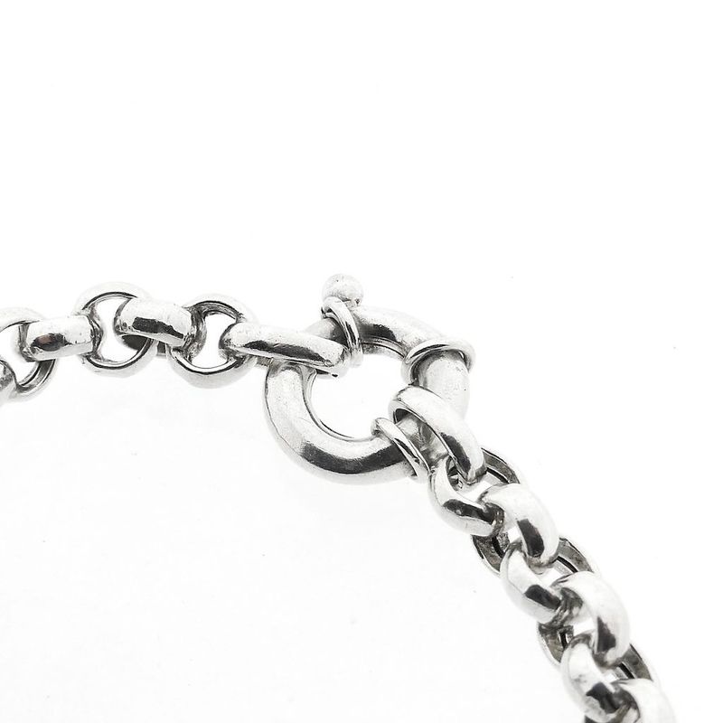 Image 3 of Silver jasseron link bracelet