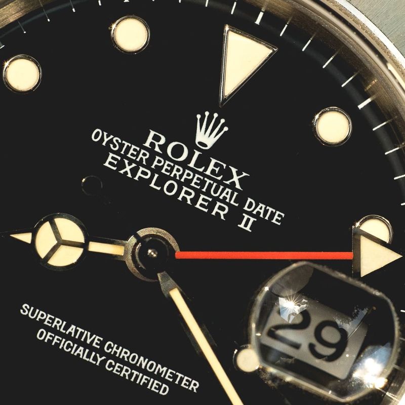 Image 8 of Rolex Explorer II 16570 'Full-Set'; Automatic men's watch from 1998