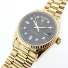 Image 13 of Rolex Day-Date 18038; 18k men's watch on President strap