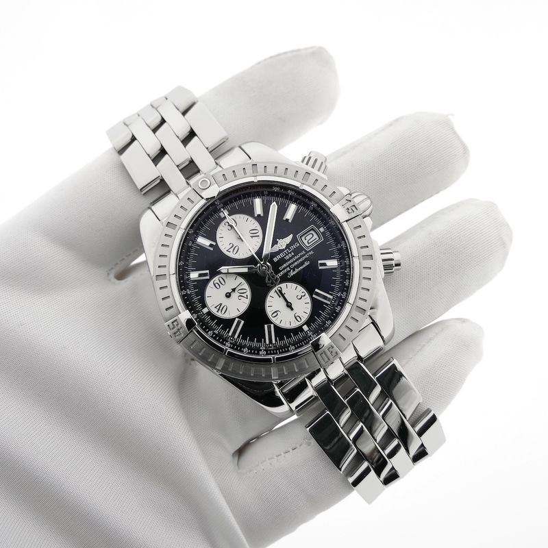 Image 15 of Breitling Chronomat Evolution A13356; Chronograph men's watch