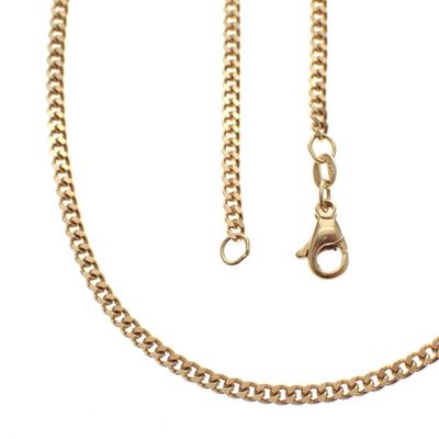 Gold gourmet link chain | 50 cm Image 1 of Gold gourmet link chain | 50 cm