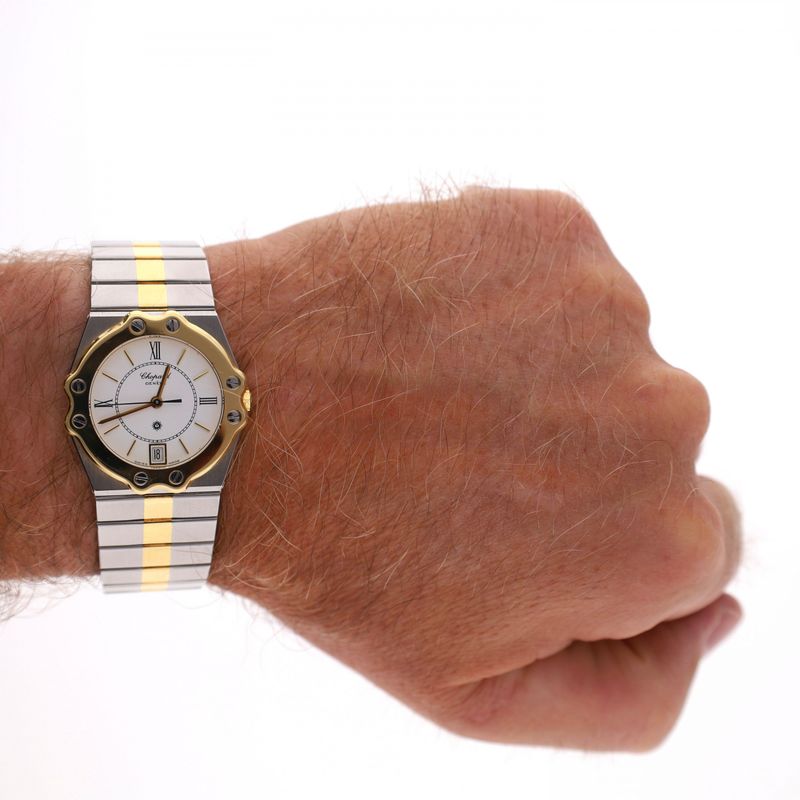 Image 15 of Chopard St. Moritz 8023; 18k Gold/Steel Watch