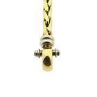 Image 10 of Gold foxtail link necklace with ruby ​​and onyx