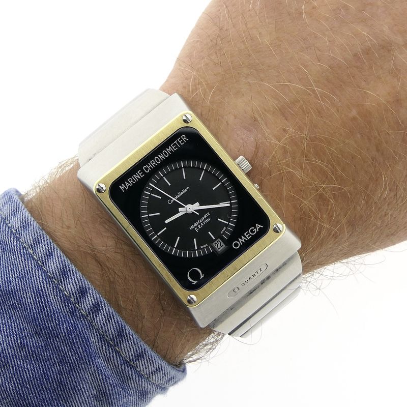 Image 17 of Omega Constellation Marine Chronometer; Vintage men's watch