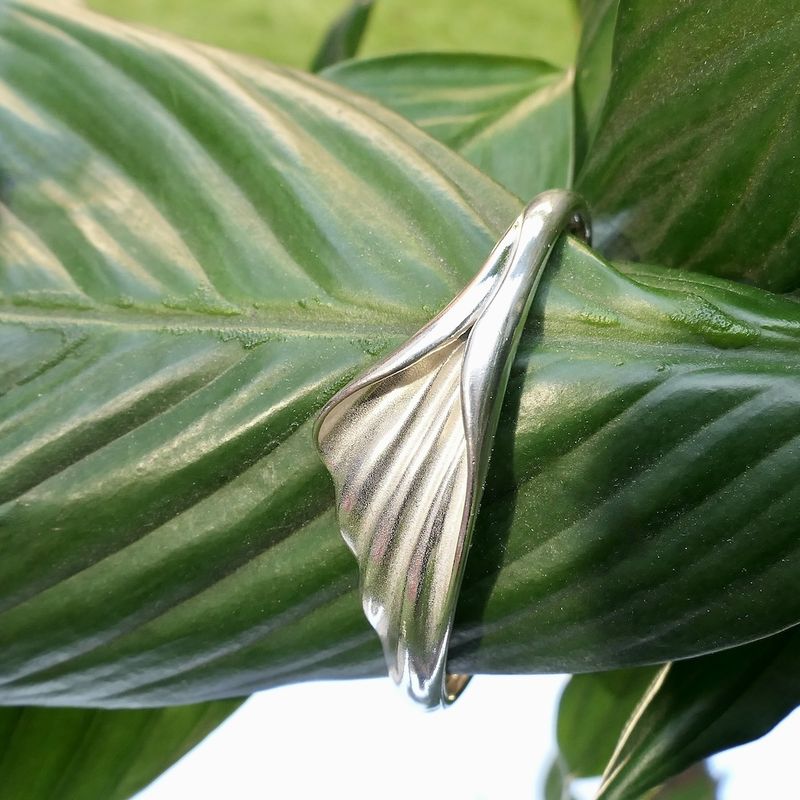 Image 2 of Silver fantasy slave bracelet | Ø 58 mm