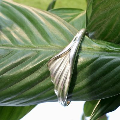 Silver fantasy slave bracelet | Ø 58 mm Image 2 of Silver fantasy slave bracelet | Ø 58 mm