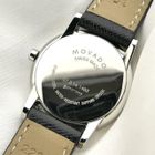 Image 12 of Movado Museum Classic; Steel women's watch with blue 'Mother of Pearl' dial; 0607422