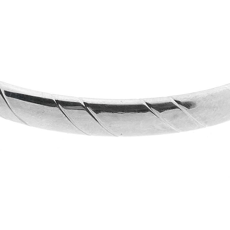 Image 9 of Silver slave bracelet with engravings | Ø 62.5 mm