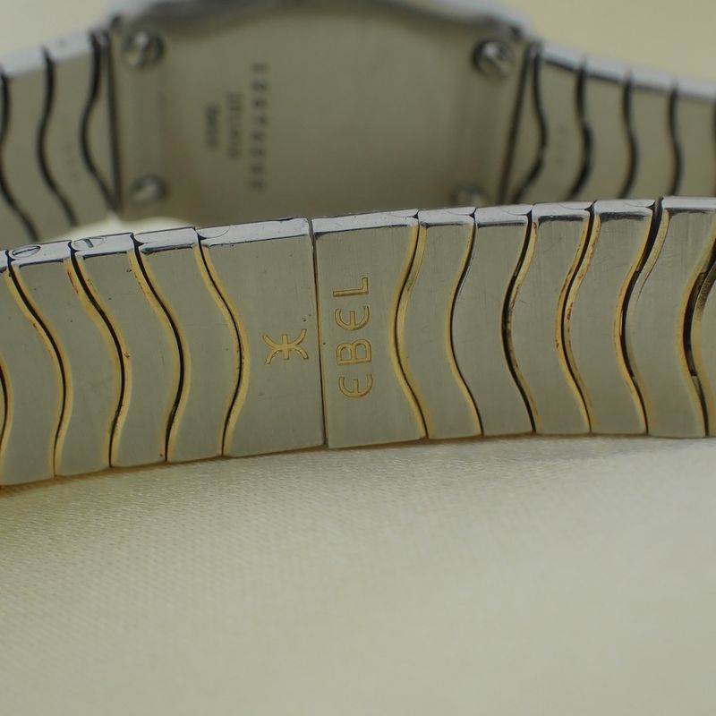 Image 9 of Ebel Classic Wave 'Tropical Dial' 181908; Gold/steel women's watch
