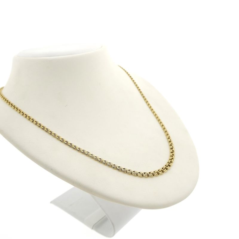 Image 4 of Golden Prince of Wales link necklace | 45.5 cm