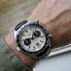 Image 15 of Heuer Autavia 1163 'Jo Siffert'; Vintage chronograph men's watch
